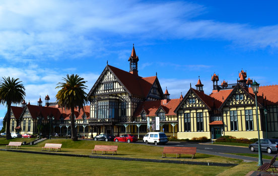 Rotorua Museum in New Zealand